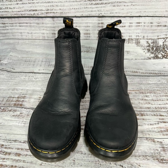 Dr Martens Women’s 6 Embury Chelsea Leather Boots Black - Picture 5 of 12